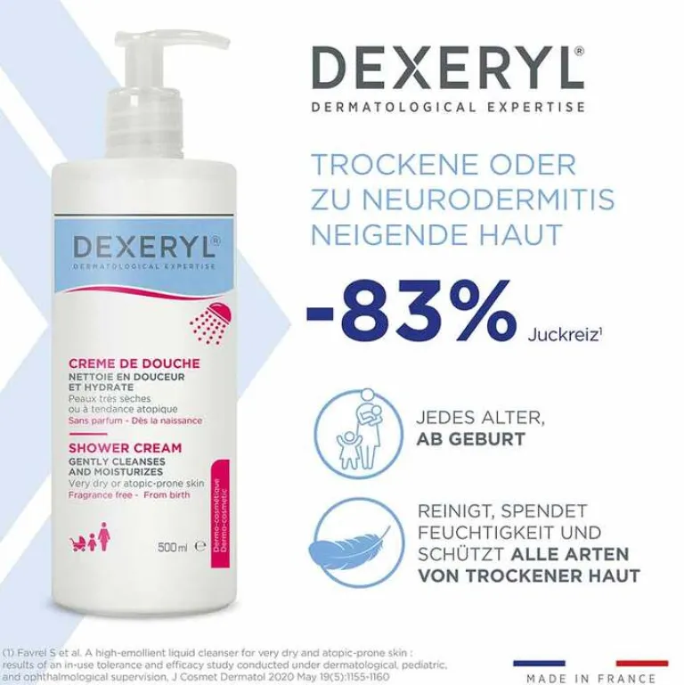 Dexeryl Shower Duschcreme, 500 ml