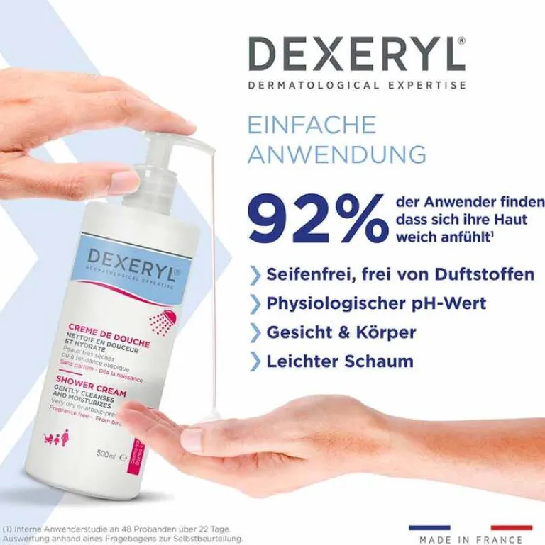 Dexeryl Shower Duschcreme, 500 ml