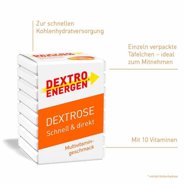 New Dextro Energen Multivitamin Würfel, 1 St Traubenzucker