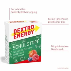 Discount Dextro Energy Schulstoff Waldfrucht Täfelchen, 50 g