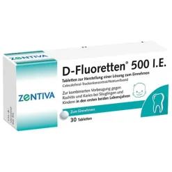 Fluoretten D- 500 Tabletten, 30 St