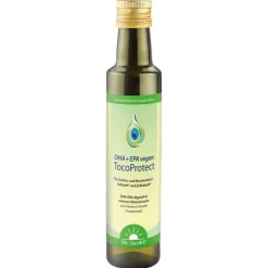 DHA + EPA vegan Tocoprotect Dr. Jacob`s flüssig, 250 ml