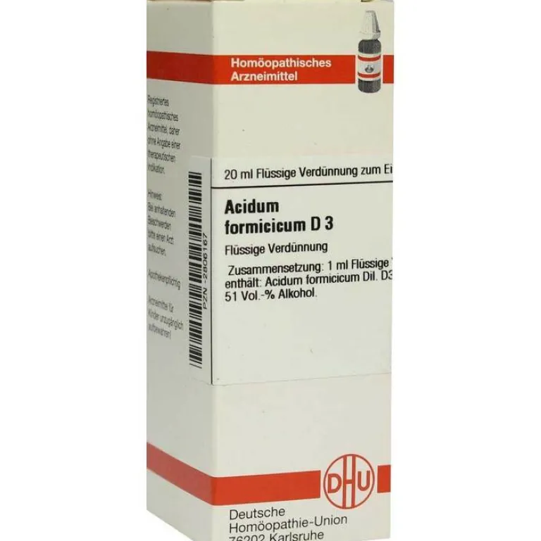 Sale DHU Acidum formicicum D 3 Dilution, 20 ml A
