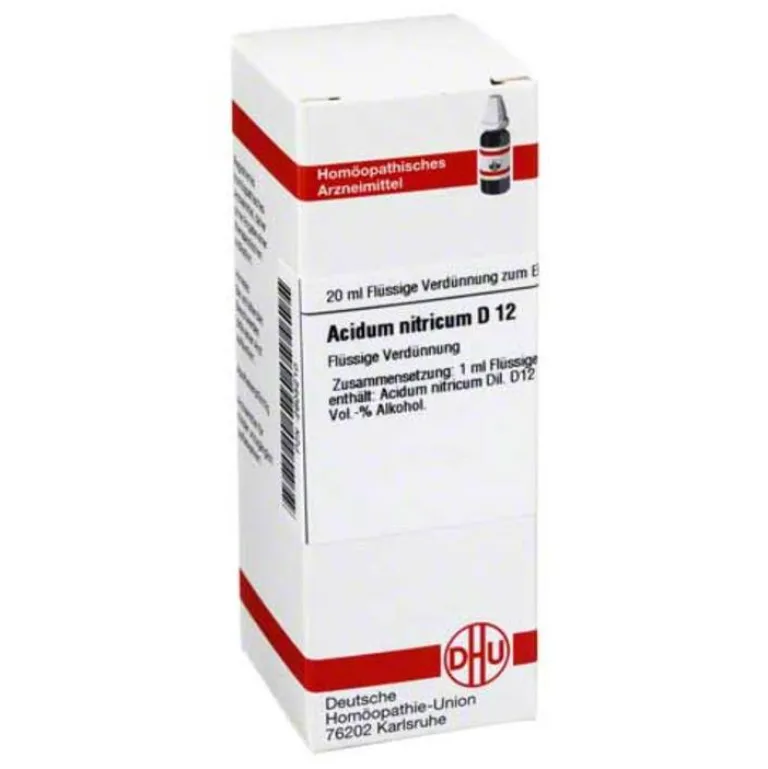 Hot Acidum nitricum D 12 Dilution, 20 ml A