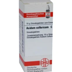DHU Acidum sulfuricum C 6 Globuli, 10 g