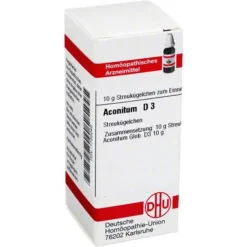 Online DHU Aconitum D 3 Globuli, 10 g