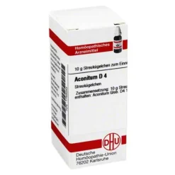 DHU Aconitum D 4 Globuli, 10 g