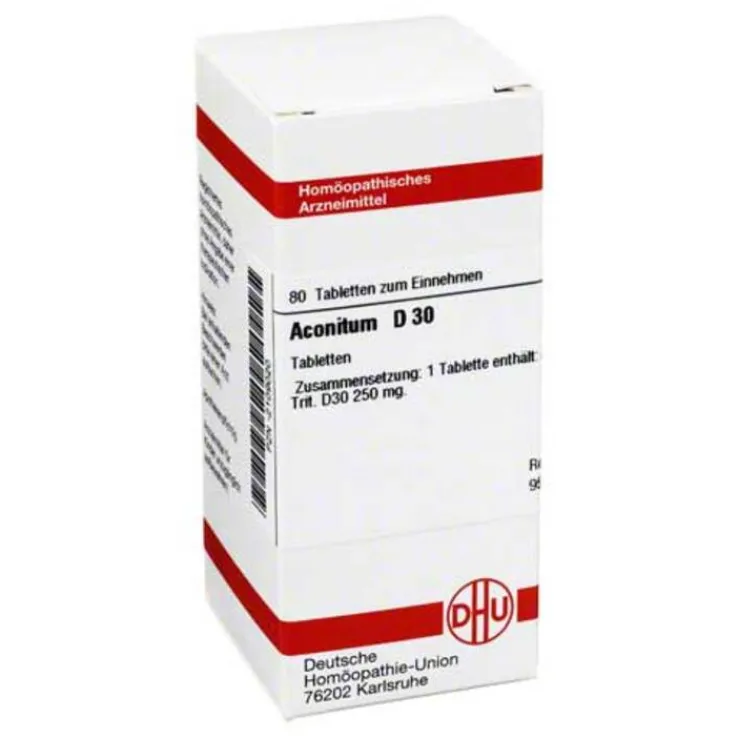 DHU Aconitum D 30 Tabletten, 80 St