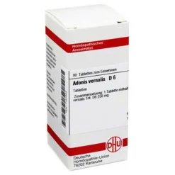 New DHU Adonis vernalis D 6 Tabletten, 80 St A
