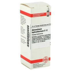 Hot DHU Adrenalin hydrochloricum D 12 Dilution, 20 ml