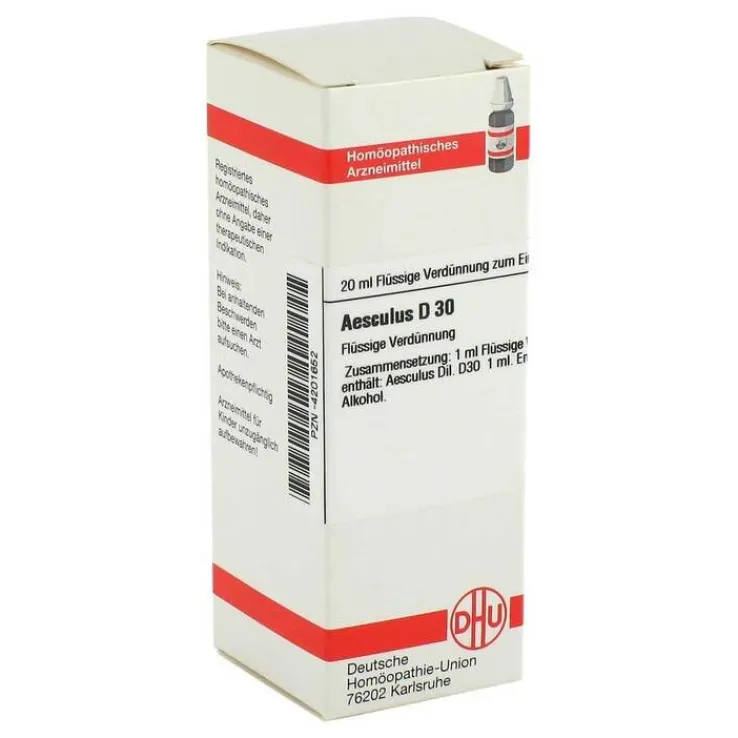 DHU Aesculus D 30 Dilution, 20 ml