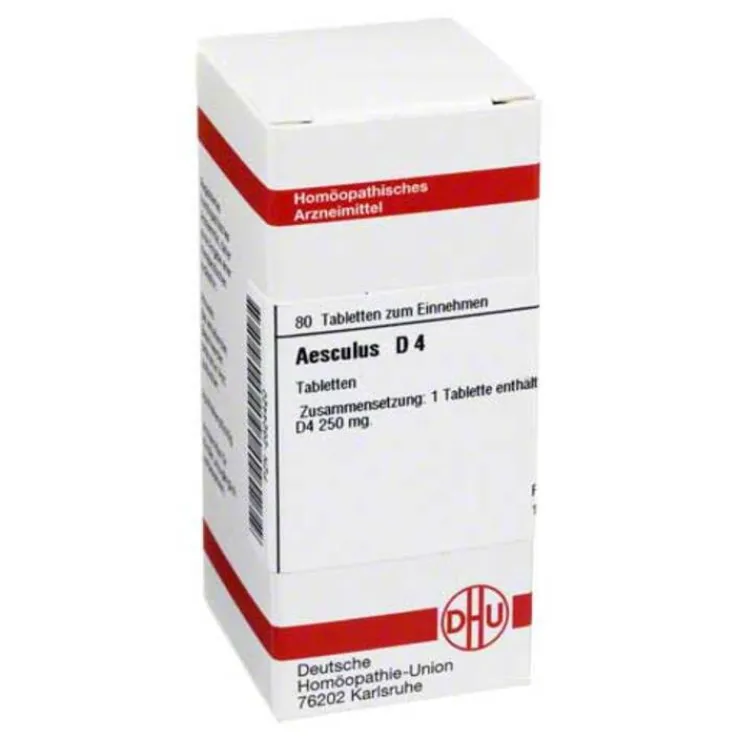 DHU Aesculus D 4 Tabletten, 80 St