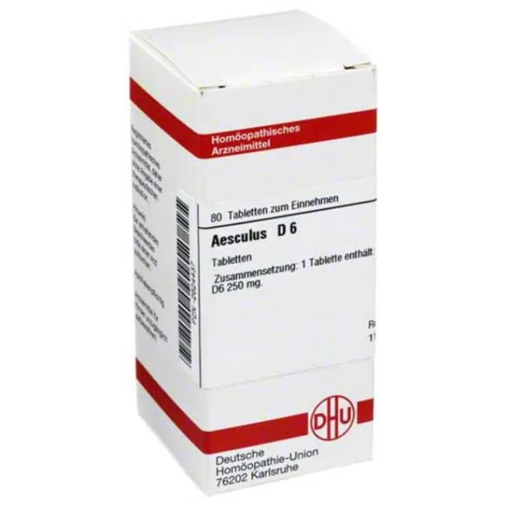 DHU Aesculus D 6 Tabletten, 80 St