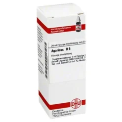 Clearance Agaricus D 6 Dilution, 20 ml A