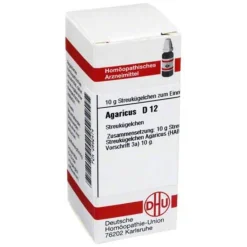 Hot DHU Agaricus D 12 Globuli, 10 g A|A