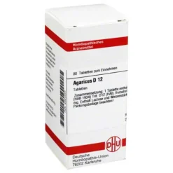 Online DHU Agaricus D 12 Tabletten, 80 St