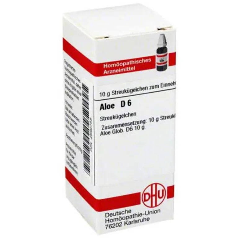 Sale DHU Aloe D 6 Globuli, 10 g