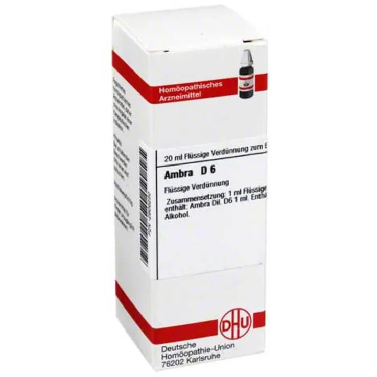 DHU Ambra D 6 Dilution, 20 ml