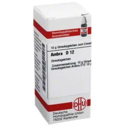 DHU Ambra D 12 Globuli, 10 g