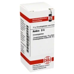 Clearance DHU Ambra D 6 Globuli, 10 g A|A