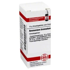 DHU Ammonium bromatum D 6 Globuli, 10 g