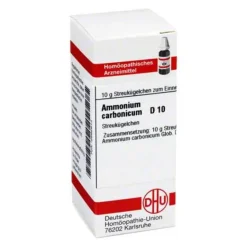 Clearance DHU Ammonium carbonicum D 10 Globuli, 10 g A|A