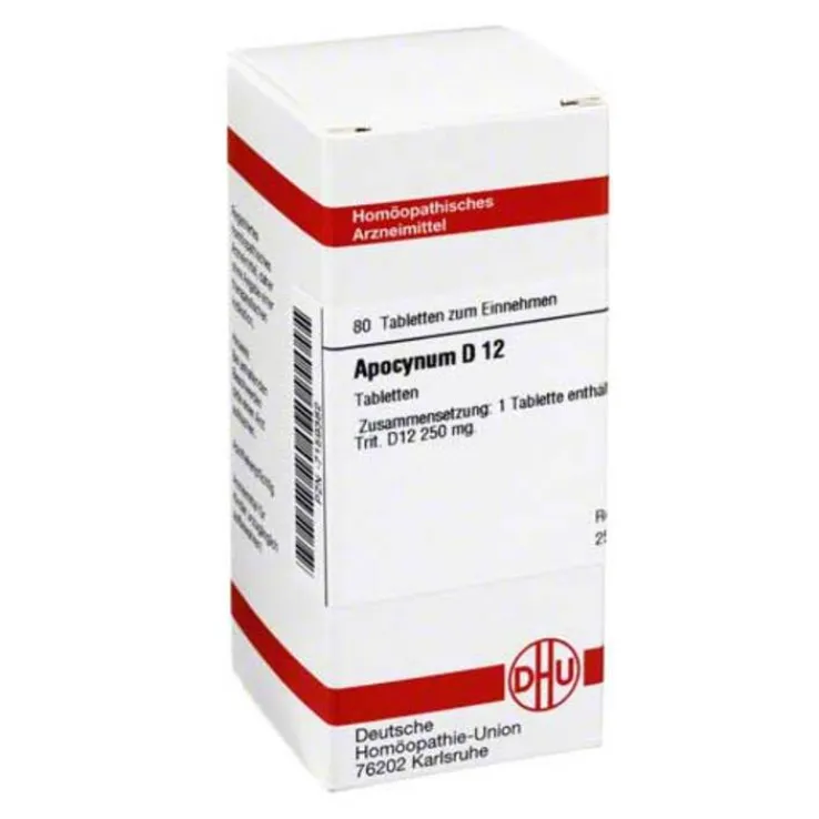 DHU Apocynum D 12 Tabletten, 80 St