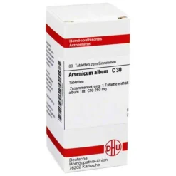 Hot DHU Arsenicum album C 30 Tabletten, 80 St