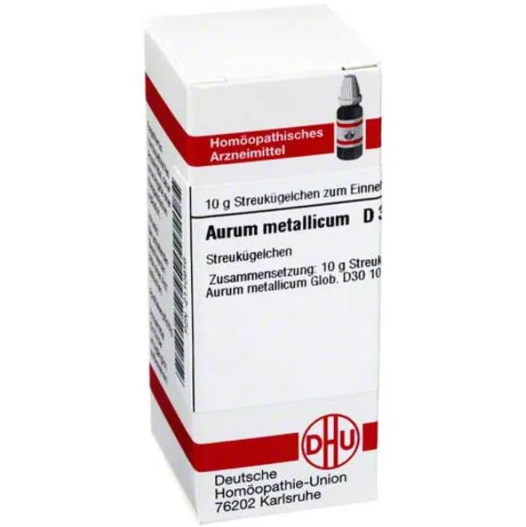 New Aurum metallicum D30 Globuli, 10 g A|A