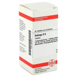 Best DHU Badiaga D 6 Tabletten, 80 St