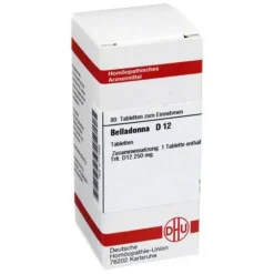 DHU Belladonna D 12 Tabletten, 80 St