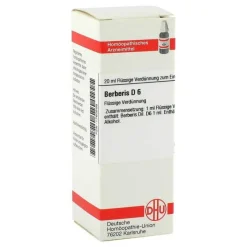 New DHU Berberis D 6 Dilution, 20 ml