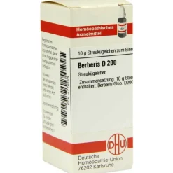 Sale DHU Berberis D 200 Globuli, 10 g
