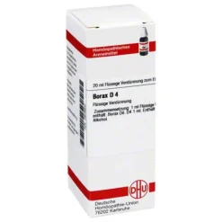 Hot Borax D 4 Dilution, 20 ml B