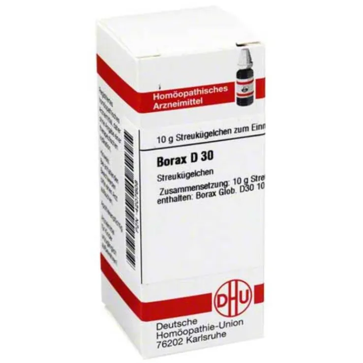 DHU Borax D 30 Globuli, 10 g
