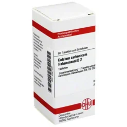 DHU Calcium carbonicum D 2 Table, 80 St