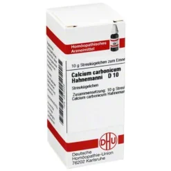 Hot DHU Calcium carbonicum D 10 Globuli, 10 g