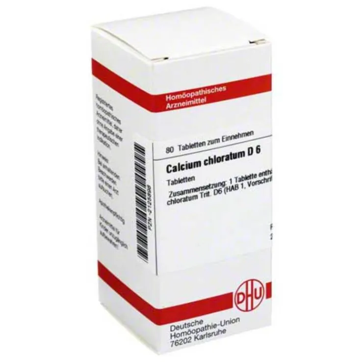 DHU Calcium chloratum D 6 Tabletten, 80 St