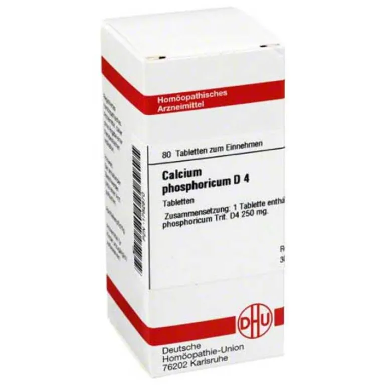 DHU Calcium phosphoricum D 4 Tabletten, 80 St C|Salze 1-12