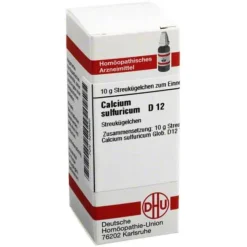 DHU Calcium sulfuricum D 12 Globuli, 10 g