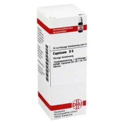 Hot DHU Capsicum D 6 Dilution, 20 ml