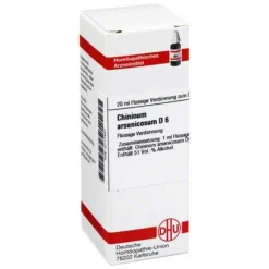 DHU Chininum arsenicosum D 6 Dilution, 20 ml