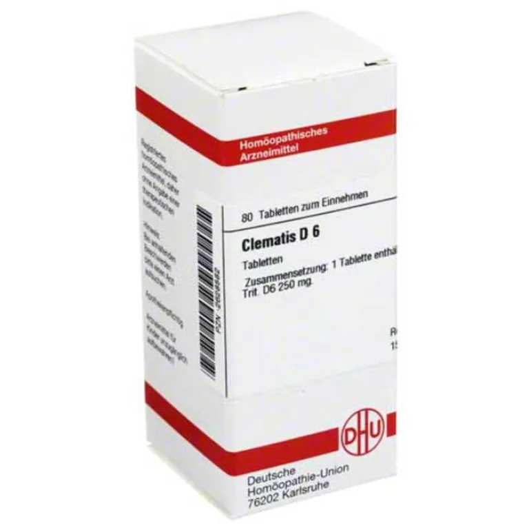 Online Clematis D 6 Tabletten, 80 St C