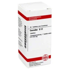 DHU Cocculus D 12 Tabletten, 80 St