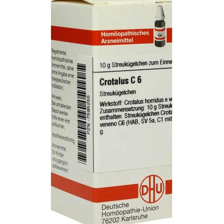Clearance DHU Crotalus C 6 Globuli, 10 g