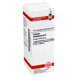 DHU Cuprum metallicum D 6 Dilution, 20 ml
