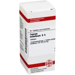 Best DHU Cuprum metallicum D 6 Tabletten, 80 St