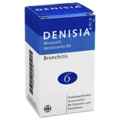 Discount DHU Denisia 6 Atemwegserkrankungen Tabletten, 80 St Dhu Komplexmittel
