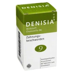 DHU Denisia 9 Zahnungsbeschwerden Tabletten, 80 St