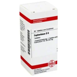 Best DHU Euphorbium D 6 Tabletten, 80 St